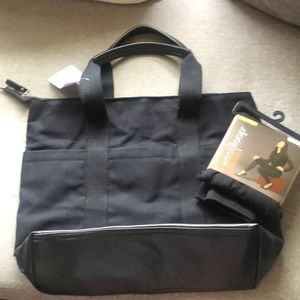 Black bag with free fleece leggings!